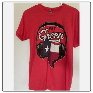 Pat Green Texas Red Concert Graphic Tee